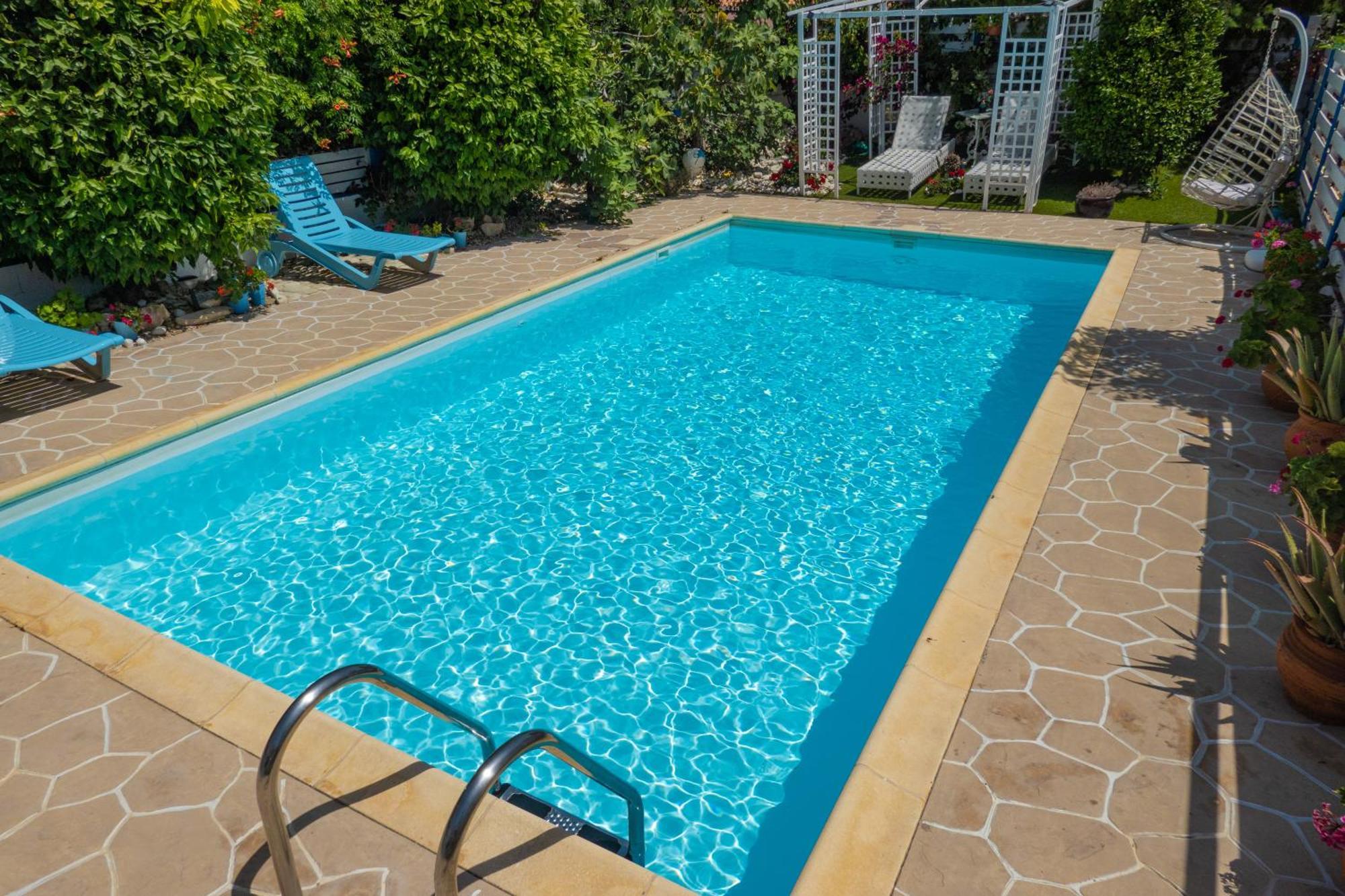 Greek Island Style 2 Bedroom Villa With Pool Next To The Sea Larnaca Buitenkant foto